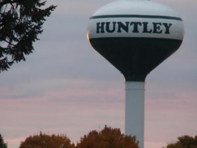 Water tower in Huntley, IL